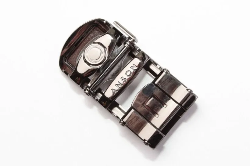 1.5" Traditional with a Curve in Formal Gunmetal