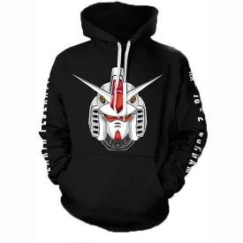 Anime Gundam Hoodie - 3D Print Pullover Hoodie