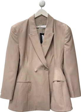 ASOS Double Breasted Beige Blazers UK 16