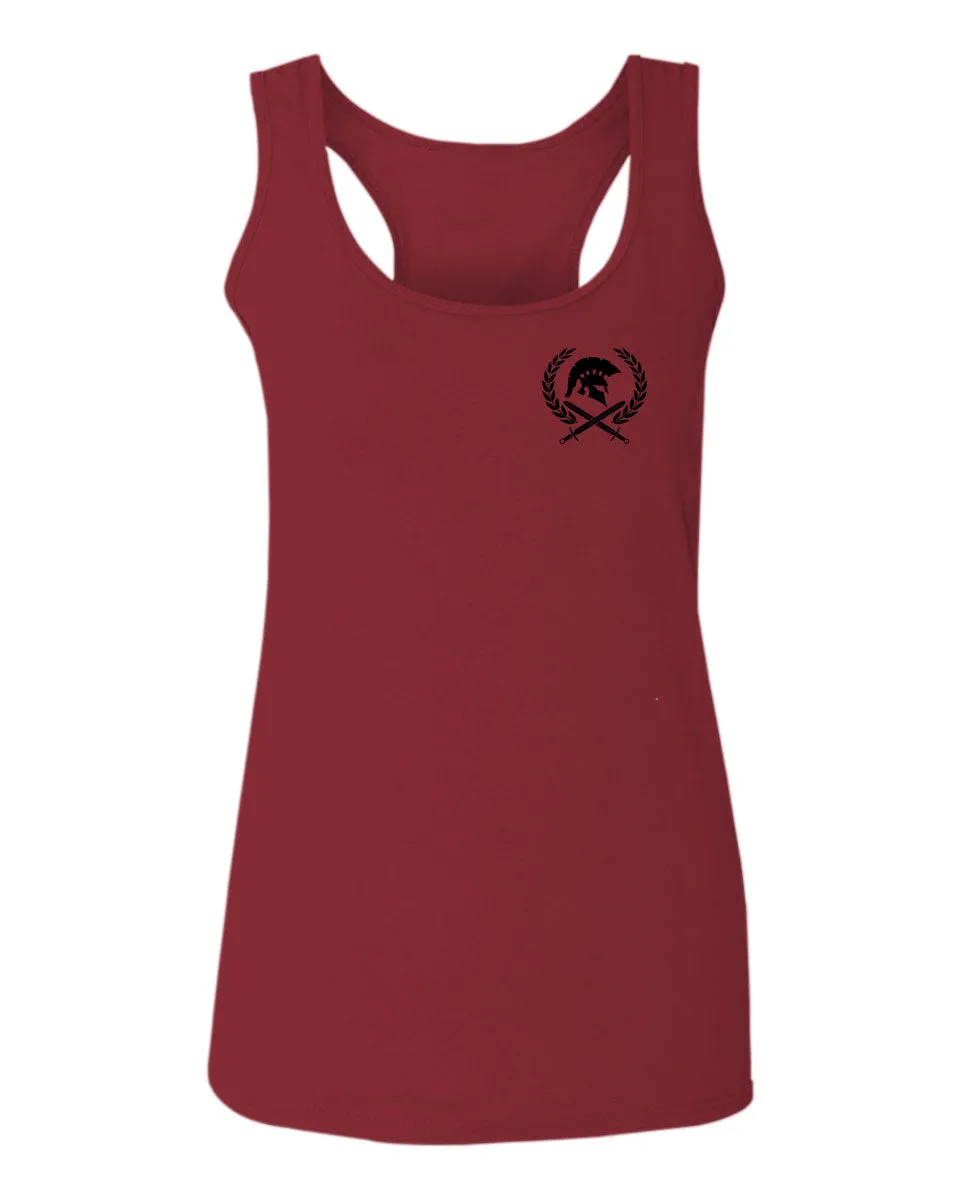 Come and Take Greek Molon Labe Spartan Workout American  women's Tank Top sleeveless Racerback