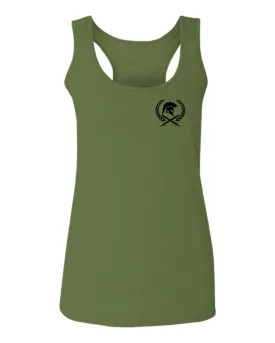 Come and Take Greek Molon Labe Spartan Workout American  women's Tank Top sleeveless Racerback