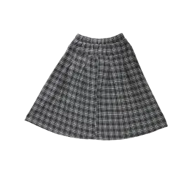 HG404-PLAID SKIRT