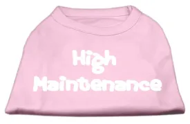 High Maintenance Screen Print Shirts  Purple S (10)