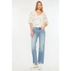 Kan Can Mid Rise Denim Jeans