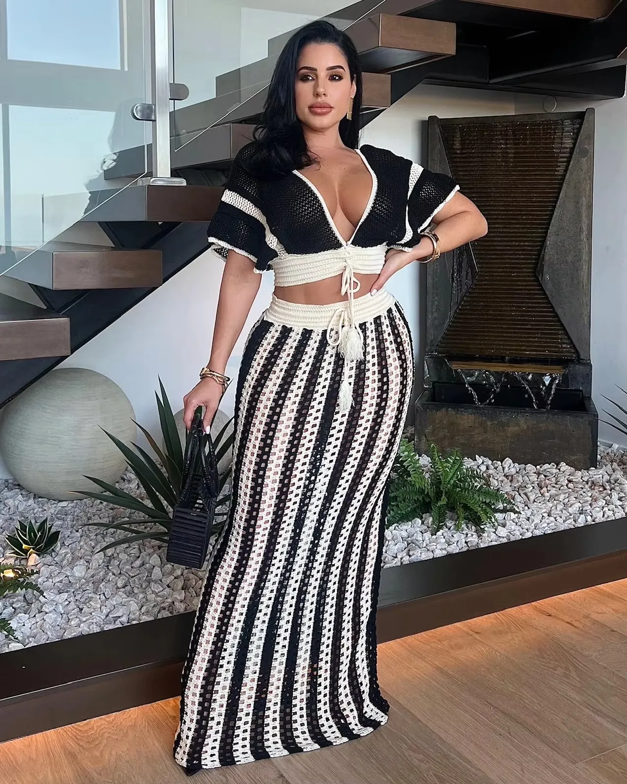 Maira Holiday Crochet Set - Resortwear