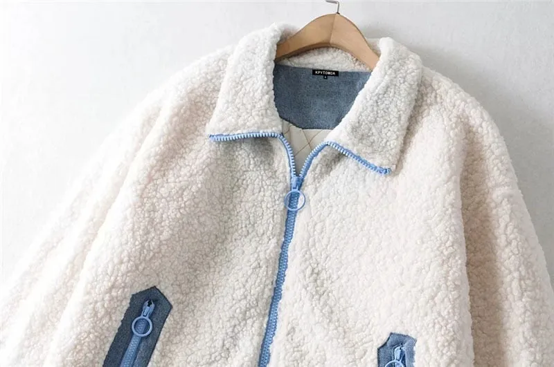 OVERSIZED TEDDY JACKET