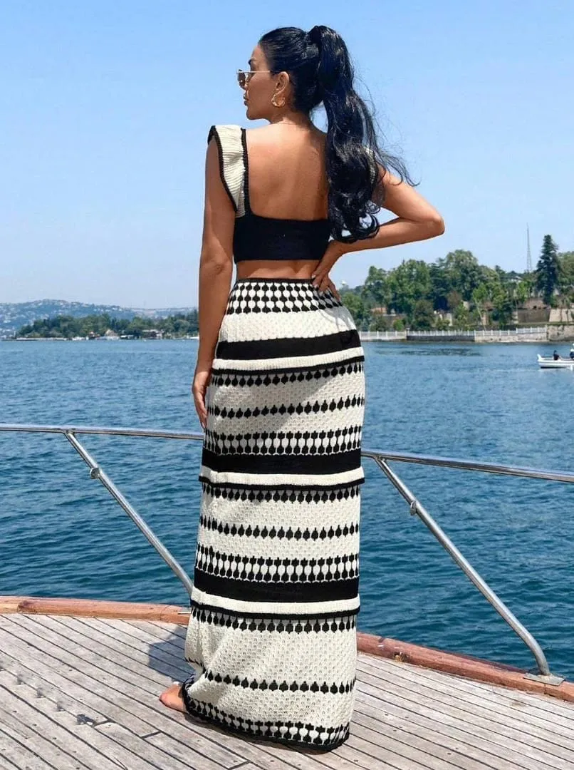 Pauline Holiday Crochet Set - Resortwear