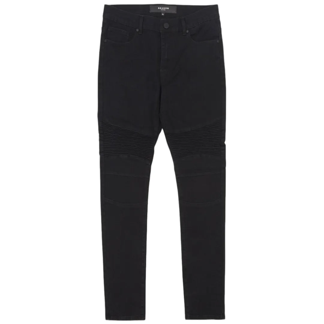 REASON MOTO DENIM BLACK Z-RH-002
