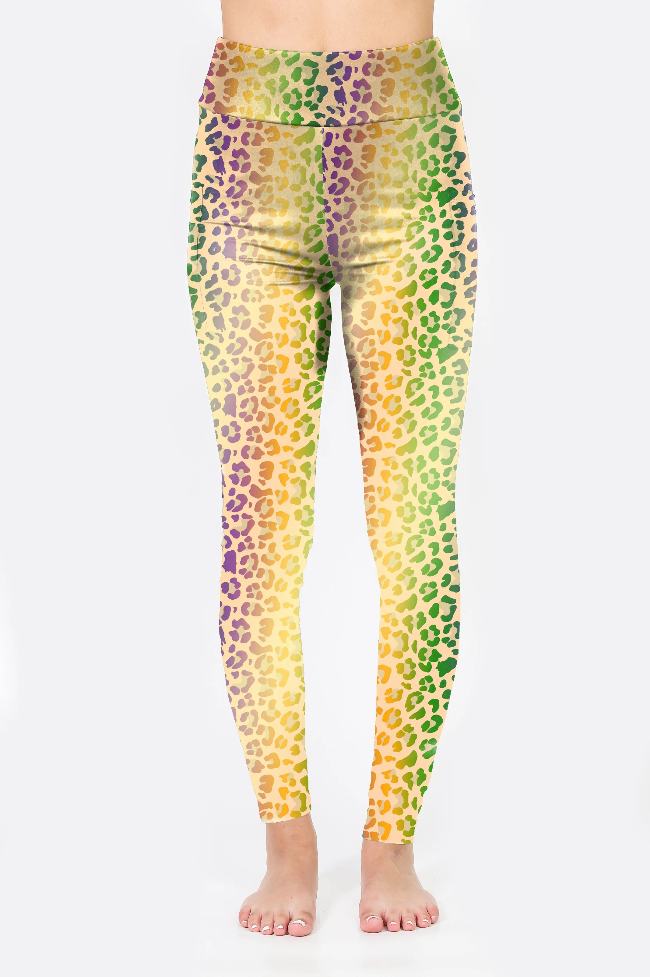 Spandex Leggings Adult - Leopard