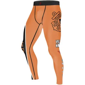 USA Cost Guard Veteran Men's Compression Leggings